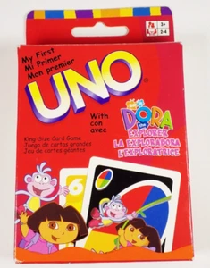 My First UNO Dora The Explorer 2002 Card Game Complete Mattel - Picture 1 of 6