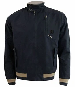 Mens Soul Star Andomonium Summer Micro Fabric collar Lined Jacket Zip up - Picture 1 of 7