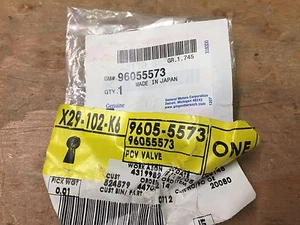 1987 88 CHEVROLET METRO SPRINT TURBO NOS GM PCV VALVE 1.0L 3 CYL. 96055573 - Picture 1 of 2