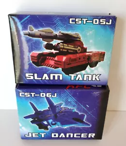 KFC's SLAM TANK + JET DANCER transforming and combining robots - Picture 1 of 6