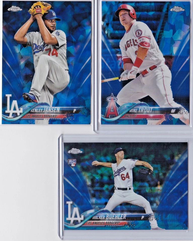 2018 Topps Chrome SAPPHIRE Ediiton YOU PICK Base Cards, RED Parallel /10 - Image 1 of 1