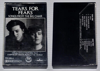 Philippines TEARS FOR FEARS Songs From The Big Chair POP Cassette TAPE - Image 1 of 4