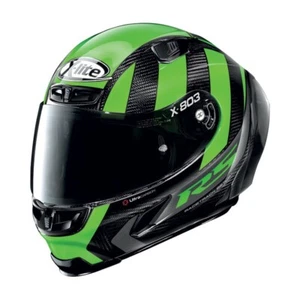 Casco integrale carbon Xlite X803 Rs Ultra carbon WHEELE 59 GREEN KAWASAKI TG L - Foto 1 di 1