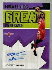 MONTREZL HARRELL 2016-17 Panini Hoops Great Significance Auto (b)