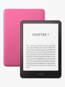 Amazon Kindle Paperwhite (12th Gen), Waterproof eReader, 7" High Res - Pink Rasp - Afbeelding 1 van 7