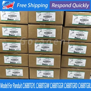 50PCS NEW For Panduit Giga TX Cat6 jack CJ688TGYL CJ688TGIW CJ688TGGR CJ688TGRD - Afbeelding 1 van 54