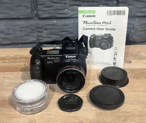 CANON POWERSHOT PRO 1 DIGITAL CAMERA WITH MANUAL - NO BATTERIES - Picture 1 of 16