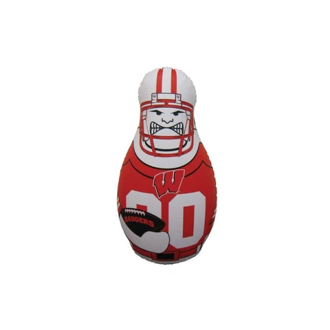 Wisconsin Badgers Mini Bop Bag Inflatable Punching Bag [NEW] NCAA Balloon Cover