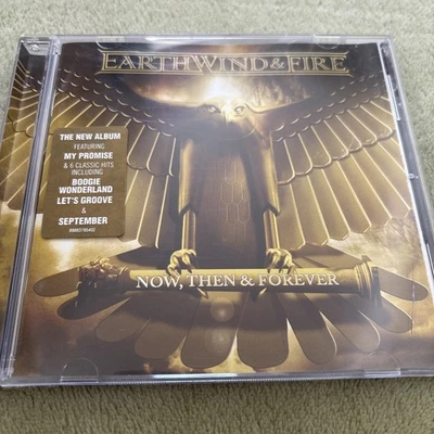 Earth, Wind & Fire – Now, Then & Forever (CD, 2013, Hype Sticker) VG/NM - Image 1 of 4