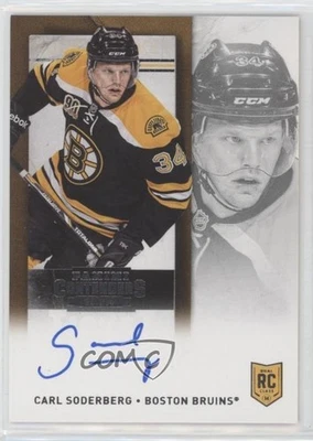 2013-14 Panini Playoff Contenders Ticket Carl Soderberg #197 Rookie Auto RC - Image 1 of 2