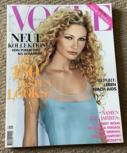 Vogue Deutsch Germany Januar 1998 January Kirsty Hume Jeremy Iros Sfilate - Bild 1 von 2