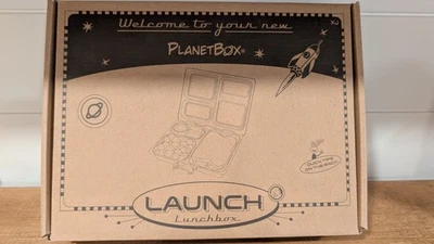 PlanetBox Launch Stainless Bento Box 3 Compartment- Dishwasher Safe, Metal Lunch - Image 1 of 3
