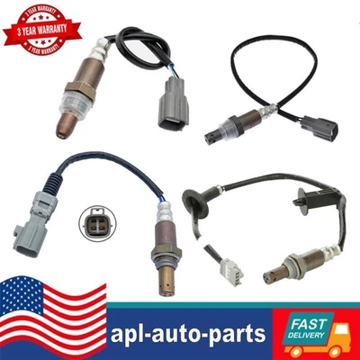 Nuevo juego de 4 sensores de oxígeno O2 arriba+abajo para Toyota Sienna 2004 2005 2006 3,3 L V6 Foto 1 de 4