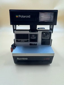 Vintage Polaroid Sun 600 LMS Instant Film Camera Tested Works - Picture 1 of 8