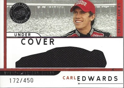 2007 Press Pass Eclipse Under Cover Drivers #UCD11 Carl Edwards/450 - RAC - Image 1 of 2