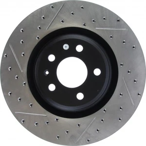 StopTech For Porsche Macan 2015 - 2020 Drilled & Slotted Sport Brake Rotor - Picture 1 of 9