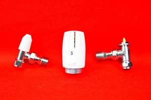 Cuerpo de válvula TRV en ángulo Pegler Bulldog 15 mm escudo de bloqueo cabeza sensor de drenaje repuestos - Imagen 1 de 8