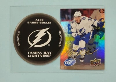 2021/22 Upper Deck Ice Alex Barre-Boulet Shrines Rookie RC #SH-53 Card - Image 1 of 2
