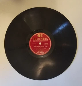 Kay Kyser & His Orchestra I Don't Wanna Do It Alone & Slowly Shellac Record 3690 - Imagen 1 de 4