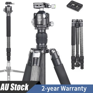 Carbon Fiber Tripod-INNOREL RT75C Professional Compact Tripod Monopod Heavy Duty - Picture 1 of 18