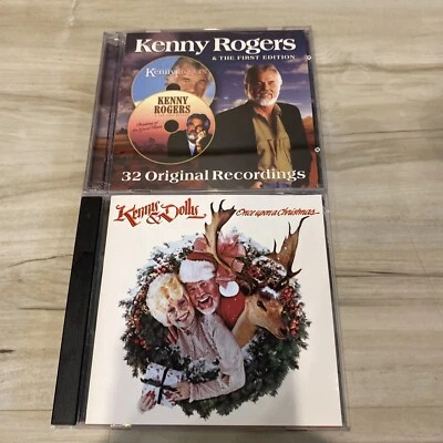 Kenny Rogers & The First Edition 32 Original  2 CD & Once Upon Christmas Dolly - Image 1 of 4