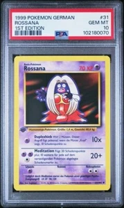 PSA 10 ROSSANA 31 JYNX BASE SET GERMAN 1ST EDITION POKEMON - Picture 1 of 2