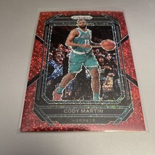 2022-23 Panini Prizm NBA Cody Martin RED SPARKLE PRIZM Card #156 (CL8)