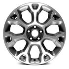 Wheel For 14-17 Fiat 500 17X7 Alloy 7 Y Spoke 4-98Mm Charcoal Machined Offset 41