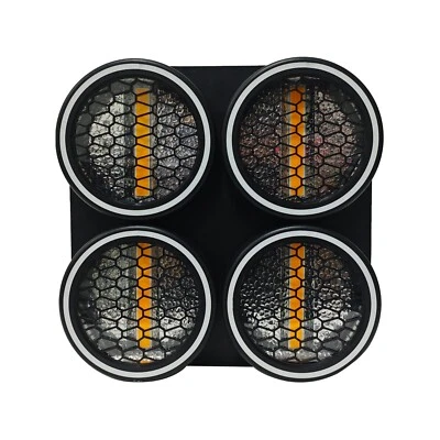 DMX512 retro matrix panel light 4 eyes stage effect disco club light colorful - Image 1 of 4