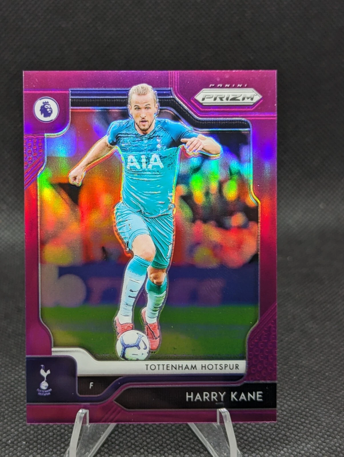 2019-20 Panini Prizm Premier League Purple Prizm /99 Harry Kane Card #200
