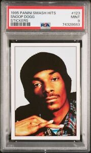 Snoop Dogg 1995 Panini Smash Hits True Rookie Card #123 Pop 20 Only 1 Higher