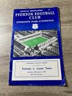 Everton V Luton Town Division One 10/01/57 1956-57 Programme