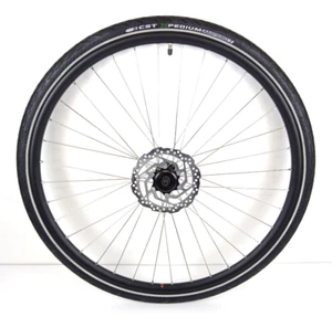 700C Gravel Bike Front Wheel Shimano TX505 100mm QR C-L Disc CST Tyre WH-212-G10 - Picture 1 of 7