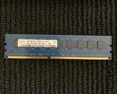 (6) Hynix 1GB HMT112U7TFR8C-H9 TO AB-C 1G 1RX8 PC3-10600E-9-10-D0 Memory - Image 1 of 4