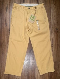 Neu mit Etikett Life khaki Herrenhose Maße 34 x 27 markiert 34 x 32 gelb entspannt gerade - Bild 1 von 14