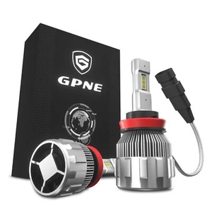 LED Xenon HID Headlight kit H13 H11 H7 H4 H3 H11 9006 9005 2400LM 6500K White - Picture 1 of 17