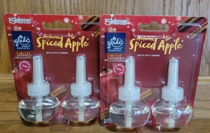 Aceite perfumado Glade otoño especiado manzana 4 recargas edición limitada nuevo - Imagen 1 de 1