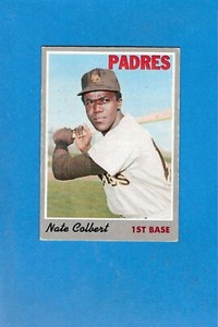 1970 Topps #11 Nate Colbert Padres Near Mint