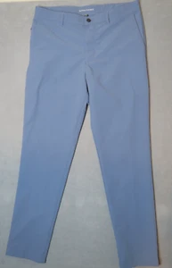 Banana Republic Men's Lightweight Flat Front Pants China blue 36WX34L - Picture 1 of 10