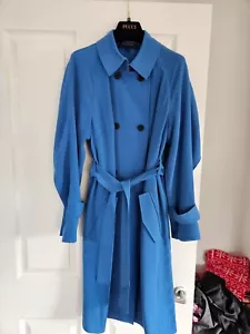 ST. JOHN Overcoat royal blue US8, UK 10 to 12 or M - Picture 1 of 6
