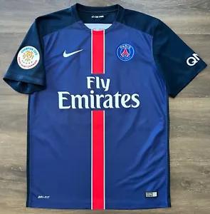 2015/16 Nike Paris Saint-Germain Zlatan Ibrahimovic Jersey M PSG shirt sweden - Picture 1 of 9