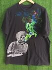 Albert Einstein Graphic Smoking T-Shirt Men's Size XL 