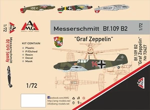 AMG 72427 Messerschmitt Bf 109B-2 "Graf Zeppelin" (Aircraft carrier group) 1/72 - Picture 1 of 1