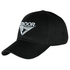 Condor 161084 Black Adjustable One Size Signature Logo Range Baseball Cap Hat