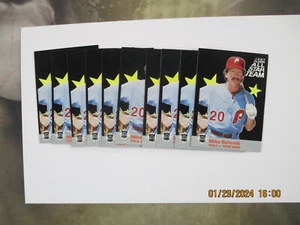 10-1987 Fleer Baseball All-Star # 6/12 Mike Schmidt EX-MT, casi nuevo - Imagen 1 de 4