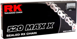 RK 520 Max X Drive Chain 120 Links RX Ring Husqvarna SMR450 06-07