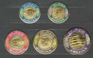KINGDOM OF JORDAN MNH & MH KENNEDY PRESIDENT GOLD FOIL  SET STAMPS LOT (JOR 520) - Picture 1 of 1
