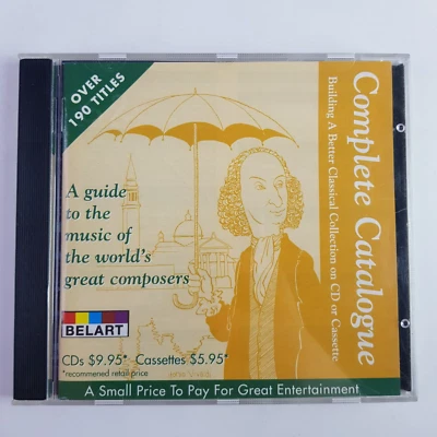 CD Música a través de los tiempos Palestrina Byrd Berlioz Schumann Wagner Elgar 1995 Foto 1 de 4