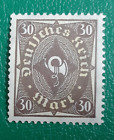 Briefmarke Deutschland Deutsches Reichspost Horn 30 Mark Infla Mi. Nr. 208 W (25676)