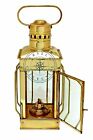Hanging Ship Lantern Maritime Polished Brass Nautical Cargo Lamp Boat Light 12"
